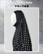 画像2: 女性用オールインワン礼拝着　ブラック水玉（Ｍサイズ）　Prayer Outfit for Women -Black Polka Dots-  (Size M) (2)